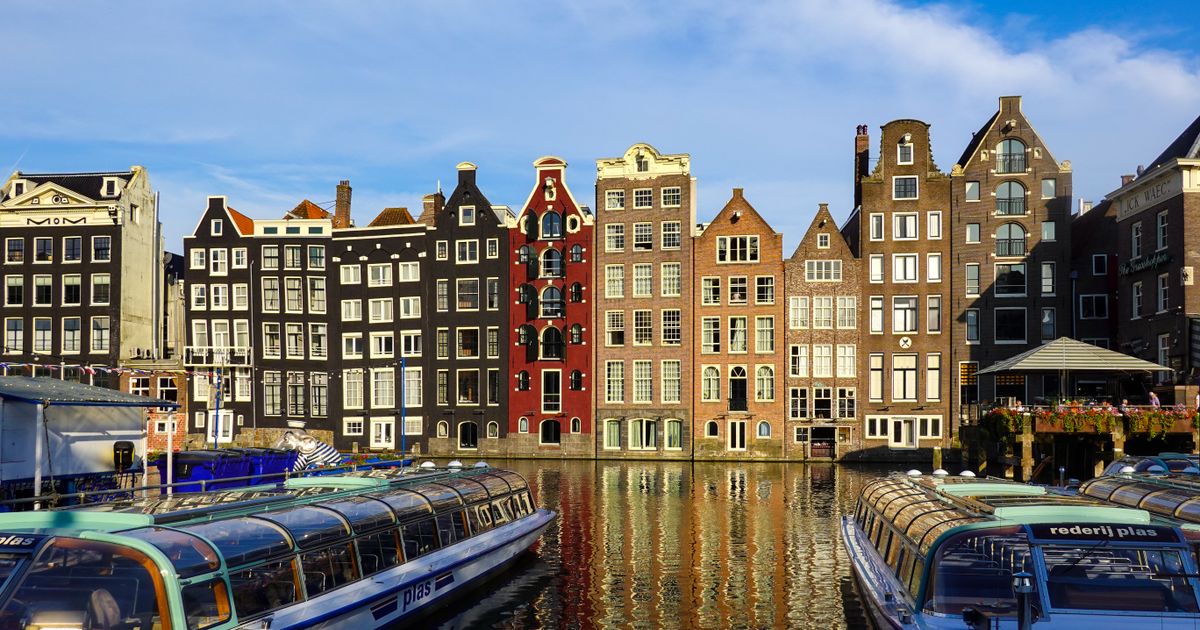 Hollanda vize danışmanlık - Amsterdam kanal evleri