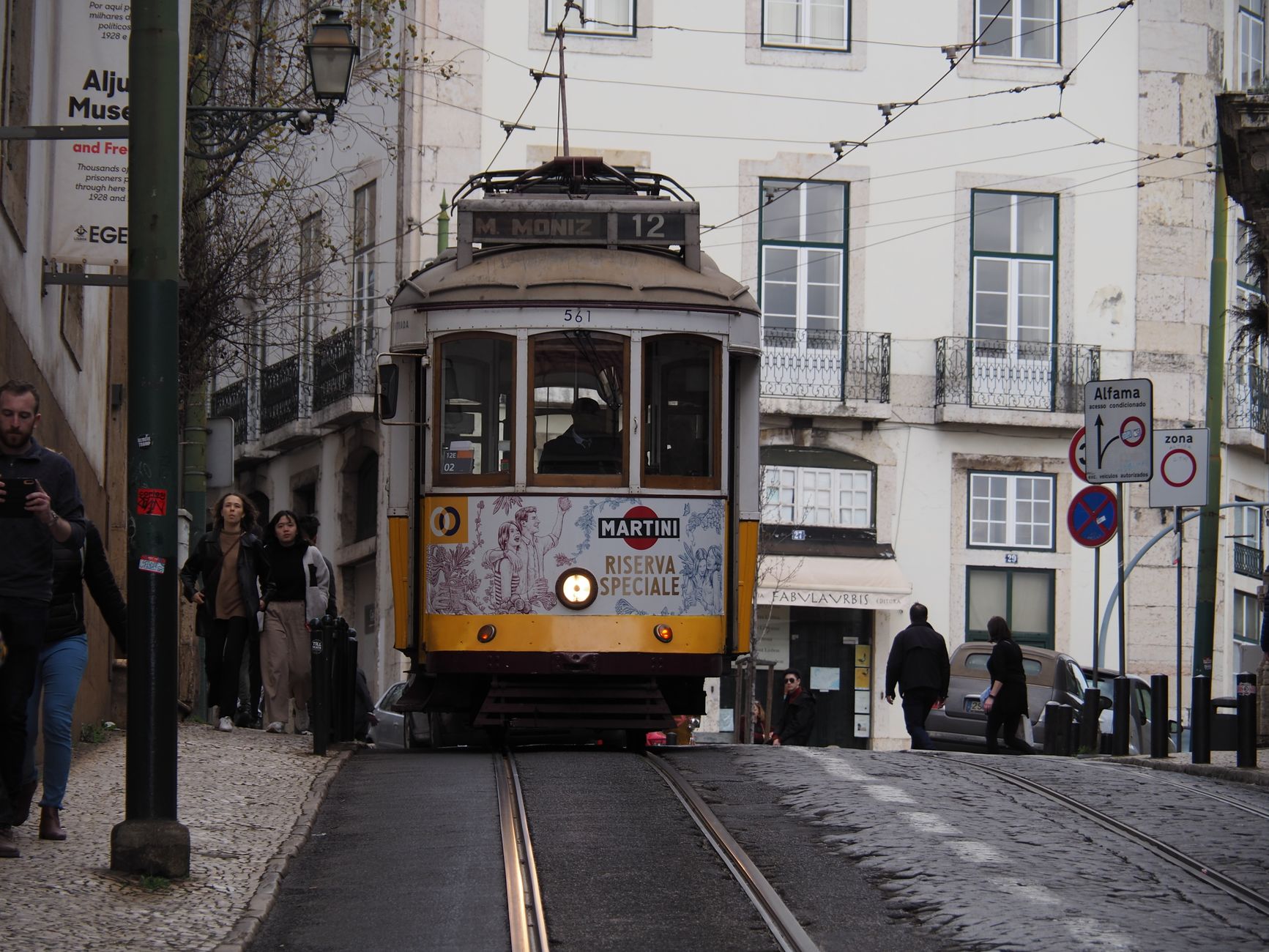 Portekiz vize danışmanlık - Lizbon Alfama tramvayı